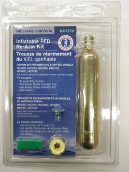 MA7270 re-arm kit for Mustang Survival automatic inflatable PFD