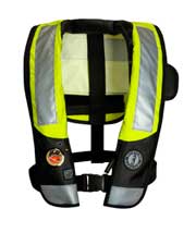 MD3183 T3 ANSI HIT automatic inflatable PFD with SOLAS reflective tape replaces Stearns 1470