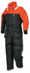 MS2175 Deluxe Anti-Exposure Coverall Worksuit by Mustang Survival in orange and black