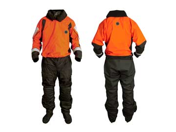 MSD634 sentinel series light duty boat crew dry suit