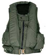 MSV971 aircrew integrated survival vest sage green