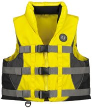 MV4600 High Collar Life Vest by Mustang Survival in yellow