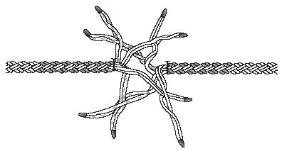 8 strand end for end rope splicing