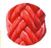 Single braid polyester with red Maxijacket coating from www.machovec.com