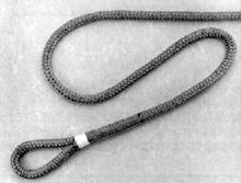 Double braided rope eye splice.