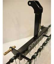 CMP Attachments 3-point hitch dethatcher for tractor