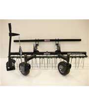 CMP Attachments zturn front mount heavy duty dethatcher