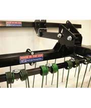CMP Attachments z-turn front mount heavy duty dethatcher