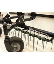 CMP Attachments zero-turn front mount heavy duty dethatcher