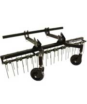 CMP Attachments zturn front mount residential dethatcher