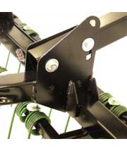 CMP Attachments zero-turn front mount commercial dethatcher