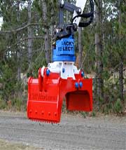 CMP Attachments hydragrapple for excavator