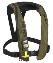 A/M-33 all clear automatic manual inflatable front olive green
