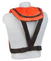 A/M-33 all clear automatic manual inflatable back orange