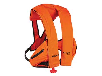 M-24 flame retardant inflatable life vest