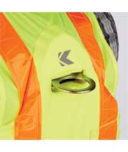 1508 hi vis mesh vest fall harness