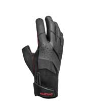 ma6002 traction open finger glove back red