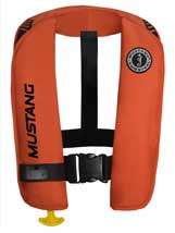 MD2016 automatic inflatable with SOLAS reflective tape and a whistle