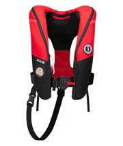 MD3195E1 Atlas 190 DLX hydrostatic auto inflatable red black