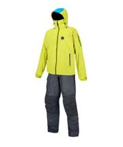 MJ1000 taku waterproof suit mahi yellow