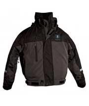 MJ6224 Integrity Flotation Bomber Jacket black carbon silver