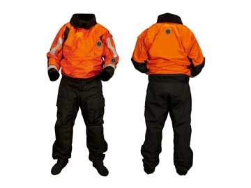 MSD645 sentinel series boat crew dry suit with drop seat