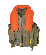 MSV973 hk fast jet aircrew integrated survival vest pfd sage green