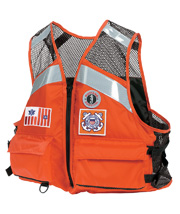 MV1254 22 uscg boat crew mesh vest