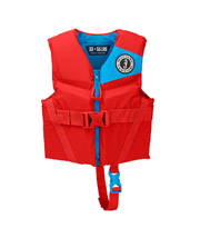 MV3565 rev child vest red front