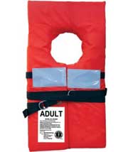 MV8020 Type I life jacket front