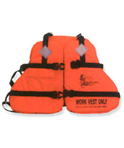 wv9a nylon fabric covered Work Vest